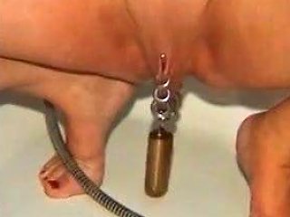 Pierced Nipples And Pussy Mature Slave In Bdsm Action